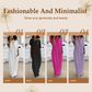 🔥Last Day Special Discount💃Women's Summer Casual Loose Solid Color Short-Sleeve Long Dress
