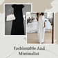 🔥Last Day Special Discount💃Women's Summer Casual Loose Solid Color Short-Sleeve Long Dress