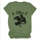 💥Surprise Price: Only £10.99!!🖤🐦‍⬛Humorous Crow Graphic T-Shirt – Say It With a Caw!
