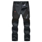 🏆LAST DAY SALE 50% OFF!!🔥Men's Insulated Water Resistant Warm Fleece Lined Ski Pants