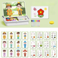 🎁🔥Last day sale 50% OFF🔥 Magnetic Puzzle Dress-Up Game Children's Double-Sided Educational Toy Portable Preschool Learning Toy - While Supplies Last🔥