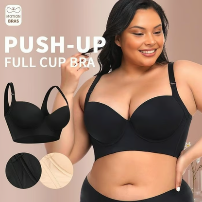 🎁🔥Last day sale 50% OFF🔥 ✨New Arrival✨Deep Cup Bra Hide Back Fat With Shape Wear Incorporated