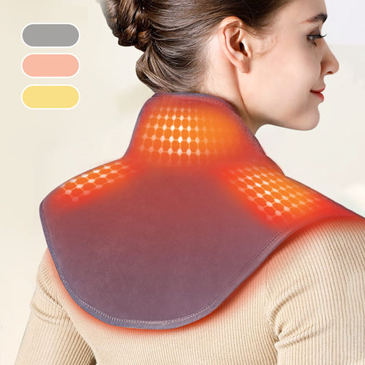 🔥This week's special price:￡18.99!!🔥Electric Neck and Shoulder Heating Pad with Vibration