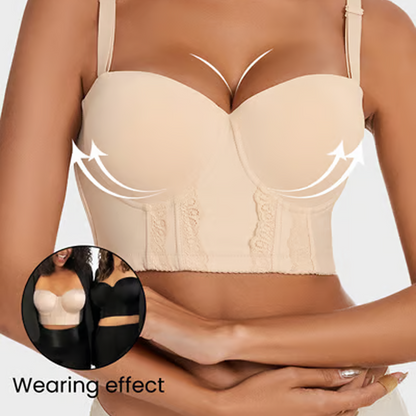 🌞🔥Limited Sale 49% OFF🔥Women’s Low Back Detachable Strap Bra