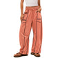 🌞Summer Sale 50% OFF🔥Women's Casual Loose Drawstring Wide-Leg Pants👖