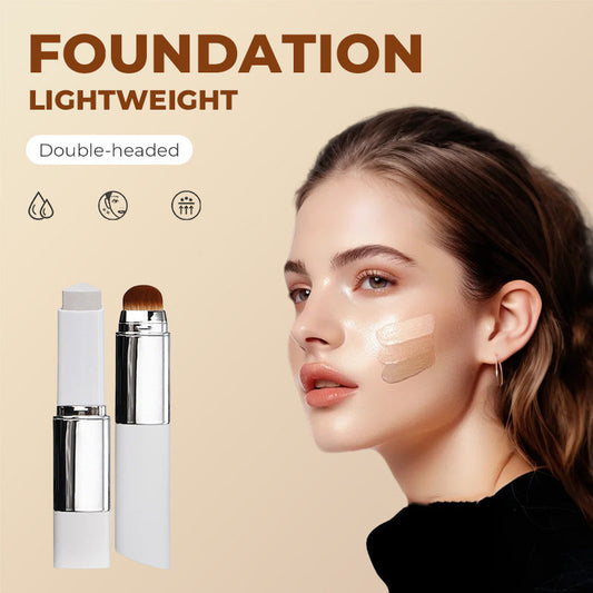 💥LAST DAY PROMOTION - 50%OFF😍Double-headed Lightweight Foundation Stick