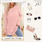 🔥🔥HOT SALE 50% OFF🎁Women's Casual Long Sleeve Round Neck Top (BUY 2, GET FREE SHIPPING)