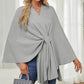 🎁🔥Last day sale 50% OFF🔥Women's Elegant Soft Open Front Poncho Sweater