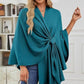 🎁🔥Last day sale 50% OFF🔥Women's Elegant Soft Open Front Poncho Sweater