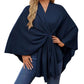 🎁🔥Last day sale 50% OFF🔥Women's Elegant Soft Open Front Poncho Sweater