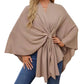 🎁🔥Last day sale 50% OFF🔥Women's Elegant Soft Open Front Poncho Sweater
