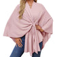🎁🔥Last day sale 50% OFF🔥Women's Elegant Soft Open Front Poncho Sweater